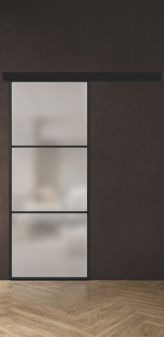 Межкомнатная дверь Спейс Ап 2 Black - фото Межкомнатная дверь Спейс Ап 2 Black - фото