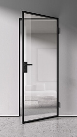 Межкомнатная дверь Спейс Апр 1 Black - фото