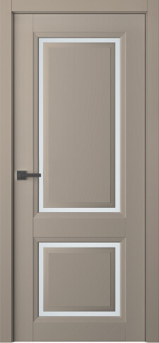 Межкомнатная дверь Аурум 2 Эмаль мокко - фото Межкомнатная дверь Аурум 2 Эмаль мокко - фото