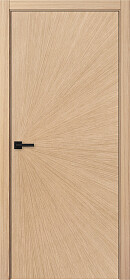 Межкомнатная дверь Лайнвуд 4 Дуб светлый - фото