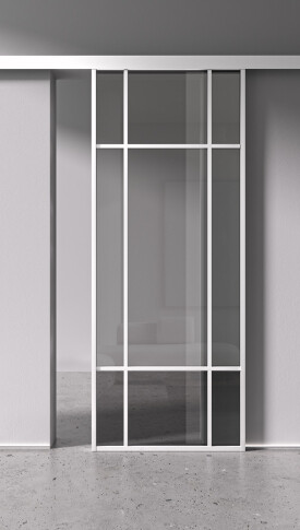 Межкомнатная дверь Спейс Ап 7 White - фото