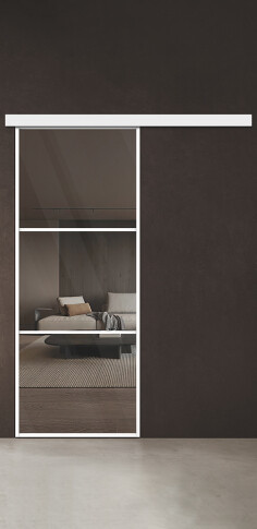 Межкомнатная дверь Спейс Ап 2 White - фото Межкомнатная дверь Спейс Ап 2 White - фото