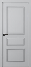 Межкомнатная дверь Ламира 3 Эмаль пепельный - фото Межкомнатная дверь Ламира 3 Эмаль пепельный - фото