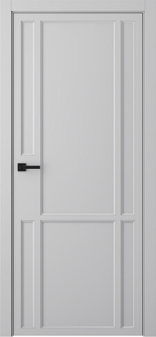 Межкомнатная дверь Нео 2 Эмаль пепельный - фото
