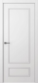 Межкомнатная дверь Ламира 5 Эмаль белый - фото