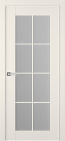 Межкомнатная дверь Френч 8 Эмаль жемчуг - фото