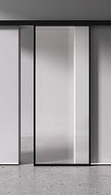 Межкомнатная дверь Спейс Ап 1 Black - фото