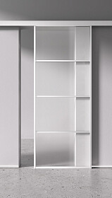 Межкомнатная дверь Спейс Ап 3 White - фото