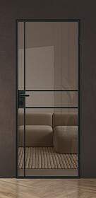 Межкомнатная дверь Спейс Апр 6 Black - фото