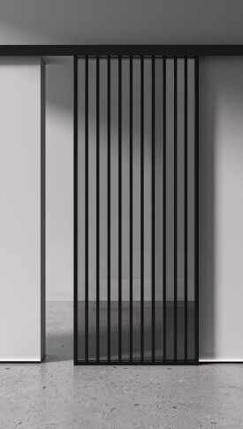 Межкомнатная дверь Спейс Ап 10 Black - фото