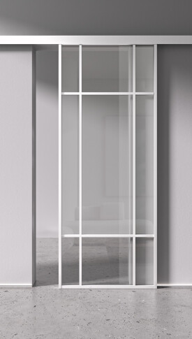 Межкомнатная дверь Спейс Ап 7 White - фото