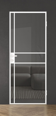 Межкомнатная дверь Спейс Апр 6 White - фото