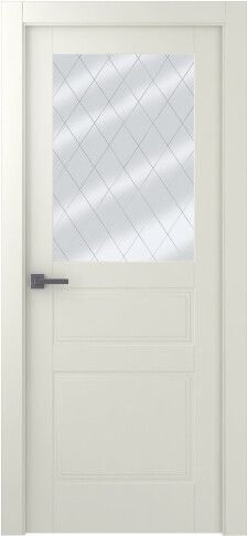 Межкомнатная дверь Инари Эмаль жемчуг - фото