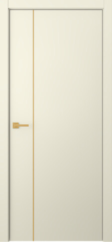 Межкомнатная дверь Avesta 1V Молдинг Золото Эмаль шампань - фото Межкомнатная дверь Avesta 1V Молдинг Золото Эмаль шампань - фото