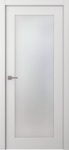 Межкомнатная дверь Стелла 1 эмаль белый - фото