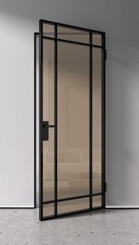 Межкомнатная дверь Спейс Апр 8 Black - фото