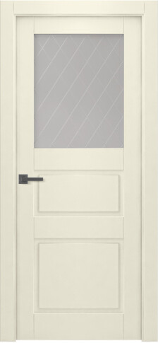 Межкомнатная дверь Инари Эмаль шампань - фото