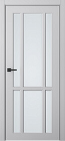 Межкомнатная дверь Нео 2 Эмаль пепельный - фото