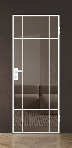 Межкомнатная дверь Спейс Апр 7 White - фото