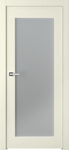 Межкомнатная дверь Кремона 1 Эмаль шампань - фото