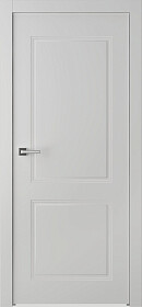 Межкомнатная дверь Кремона 2 Эмаль пепельный - фото