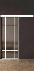 Межкомнатная дверь Спейс Ап 7 White - фото