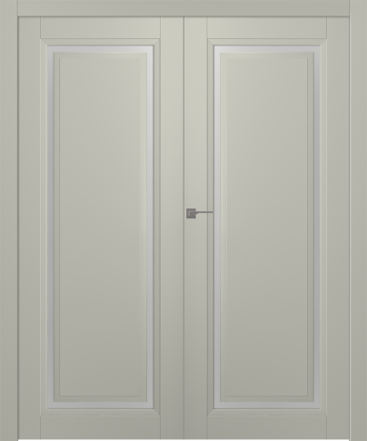 Межкомнатная дверь Аурум 1 Эмаль шёлк Двойная - фото Межкомнатная дверь Аурум 1 Эмаль шёлк Двойная - фото