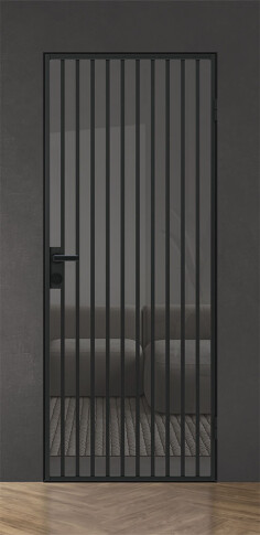 Межкомнатная дверь Спейс Апр 10 Black - фото