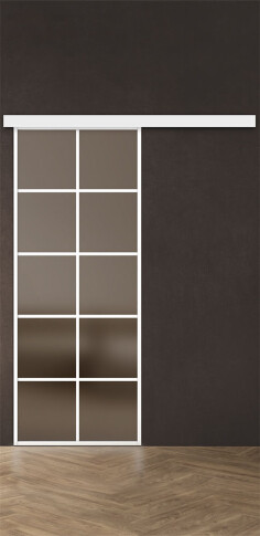 Межкомнатная дверь Спейс Ап 9 White - фото