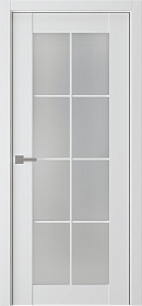 Межкомнатная дверь Avon 8 Lite Белый ПП - фото