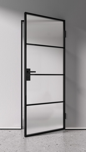 Межкомнатная дверь Спейс Апр 3 Black - фото