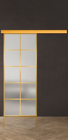 Межкомнатная дверь Спейс Ап 9 Gold - фото