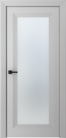 Межкомнатная дверь Левел 1 Эмаль пепельный - фото