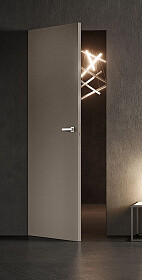 Дв.полотно Пвдгщ "Спейс Reverse" Хдф 4 Эмаль Мокко 2,01-0,8 Комп 2 С Фурн №26 В Ящике-Упаковке Распашная