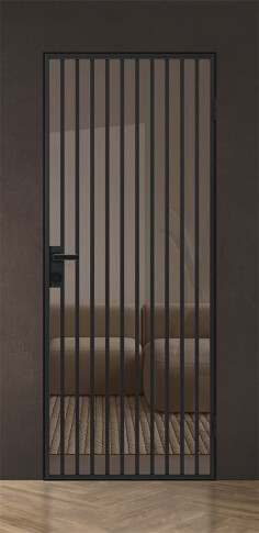 Межкомнатная дверь Спейс Апр 10 Black - фото