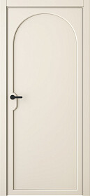 Межкомнатная дверь Триумф 1 Эмаль жемчуг - фото