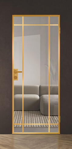 Межкомнатная дверь Спейс Апр 8 Gold - фото