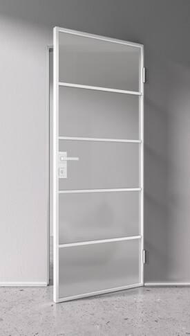 Межкомнатная дверь Спейс Апр 4 White - фото Межкомнатная дверь Спейс Апр 4 White - фото