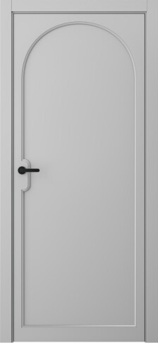 Межкомнатная дверь Триумф 1 Эмаль пепельный - фото Межкомнатная дверь Триумф 1 Эмаль пепельный - фото