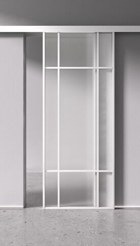 Межкомнатная дверь Спейс Ап 7 White - фото