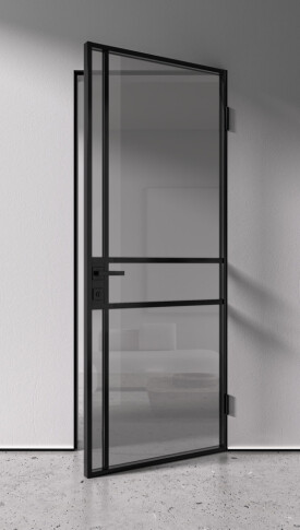 Межкомнатная дверь Спейс Апр 6 Black - фото