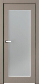 Межкомнатная дверь Кремона 1 Эмаль мокко - фото