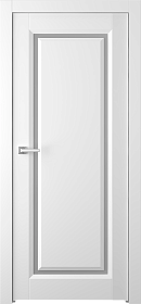 Межкомнатная дверь Платинум 1 Эмаль белый - фото