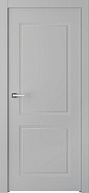 Межкомнатная дверь Кремона 2 Эмаль пепельный - фото