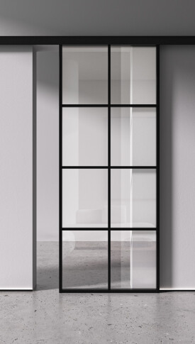 Межкомнатная дверь Спейс Ап 5 Black - фото