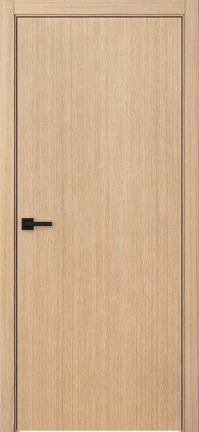 Межкомнатная дверь Лайнвуд 1 Дуб светлый - фото