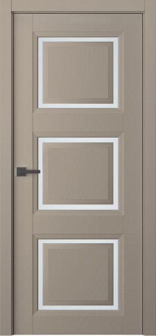 Межкомнатная дверь Аурум 3 Эмаль мокко - фото Межкомнатная дверь Аурум 3 Эмаль мокко - фото