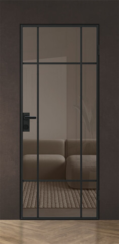 Межкомнатная дверь Спейс Апр 7 Black - фото