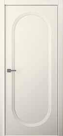 Межкомнатная дверь Аргентум 1C Эмаль шампань - фото