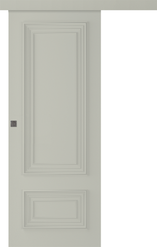 Межкомнатная дверь Палаццо 2 Эмаль шёлк Купе - фото